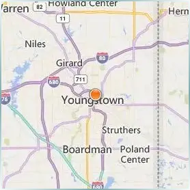 Youngstown State University Location Map Youngstown State University Location Map